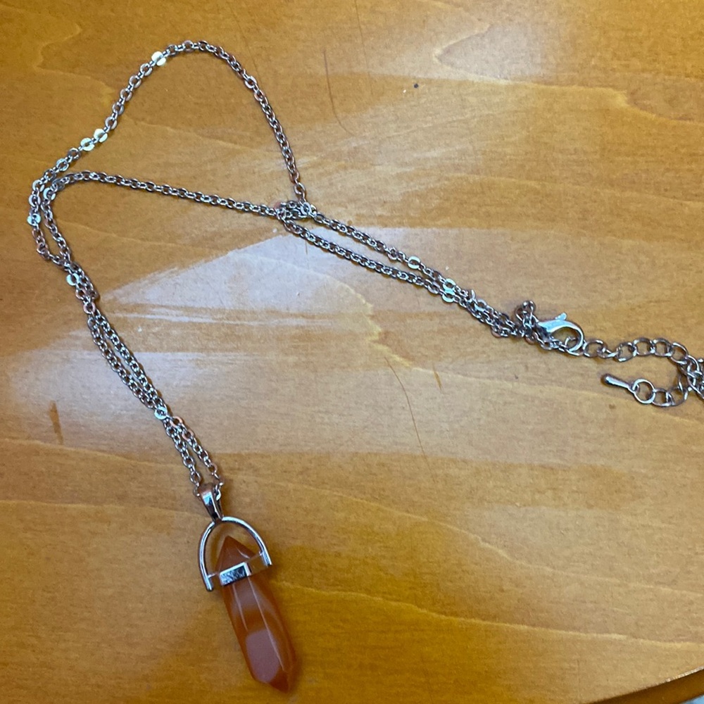 A Quartz Crystal necklace